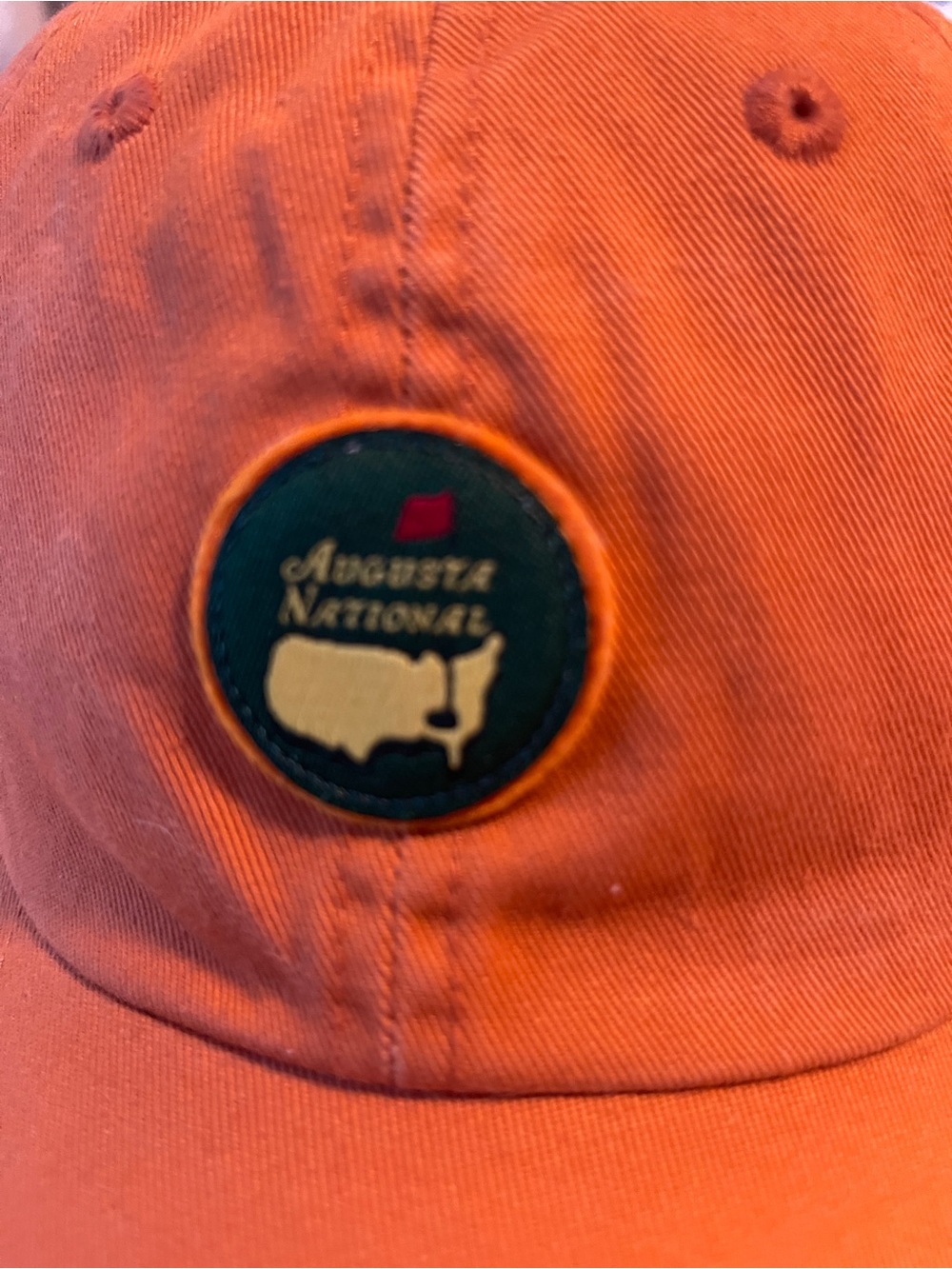 ANGC Augusta National Members Only Pro Shop Orange/Green Hat